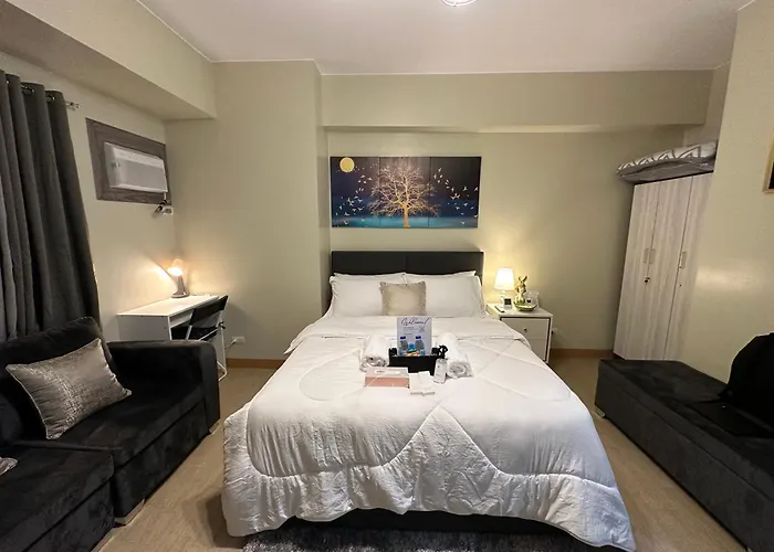 Cozy With Queen Size Bed In Araneta Quezon Apartamento *