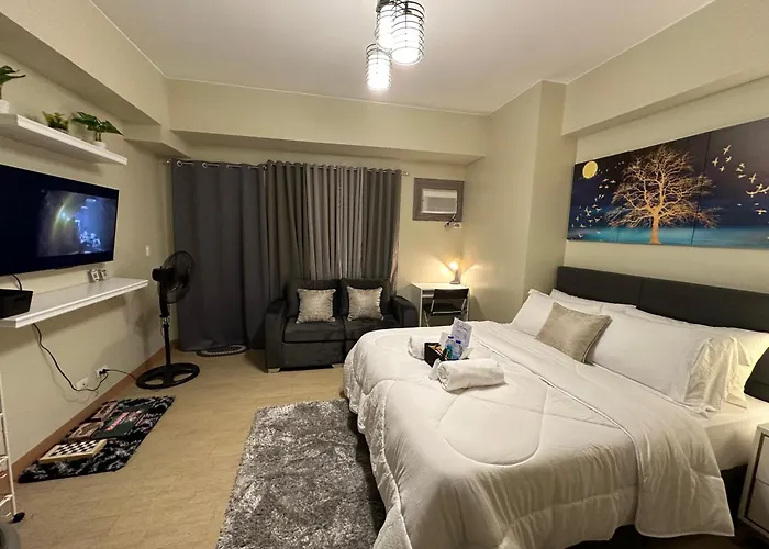 Apartamento Cozy With Queen Size Bed In Araneta Quezon Manila