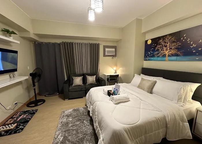 Cozy With Queen Size Bed In Araneta Quezon Apartamento