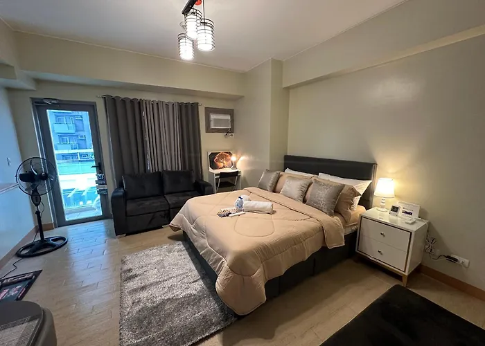 Apartamento Cozy With Queen Size Bed In Araneta Quezon Manila