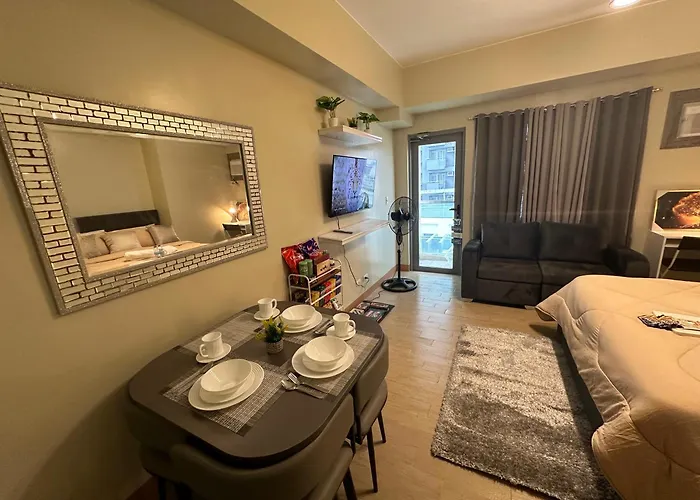 Apartamento Cozy With Queen Size Bed In Araneta Quezon